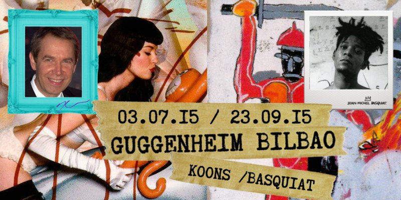 Jeff-Koons vs Basquiat Guggenheim Bilbao verano 2015