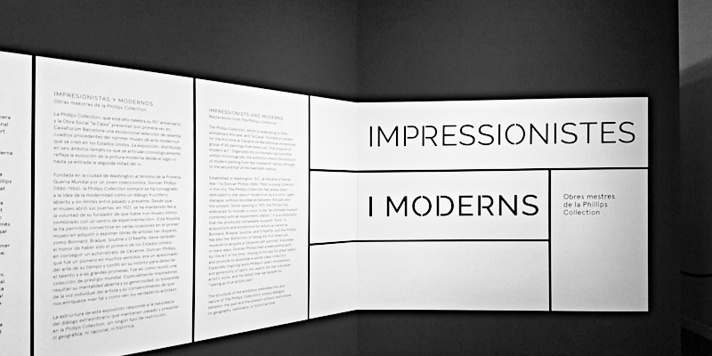 ¿Cómo se enseña una colección? - Impresionistas y modernos, obras de la Phillips Collection - Barcelona, marzo 2016
