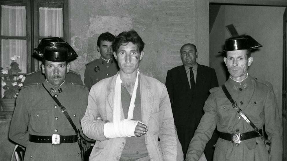 La Guardia Civil detiene a "El Lute" , Vandunciel (Salamanca), 14-6-1966, fotografía de Ángel Esteban (EFE)